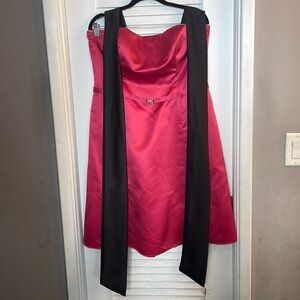 Michelangelo Strapless Aline Bridesmaid/Cocktail Dress;Like New,Used When Preggo